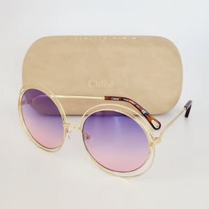 ❤️CHLOE ROSIE OVERSIZED ROUND SUNGLASSES